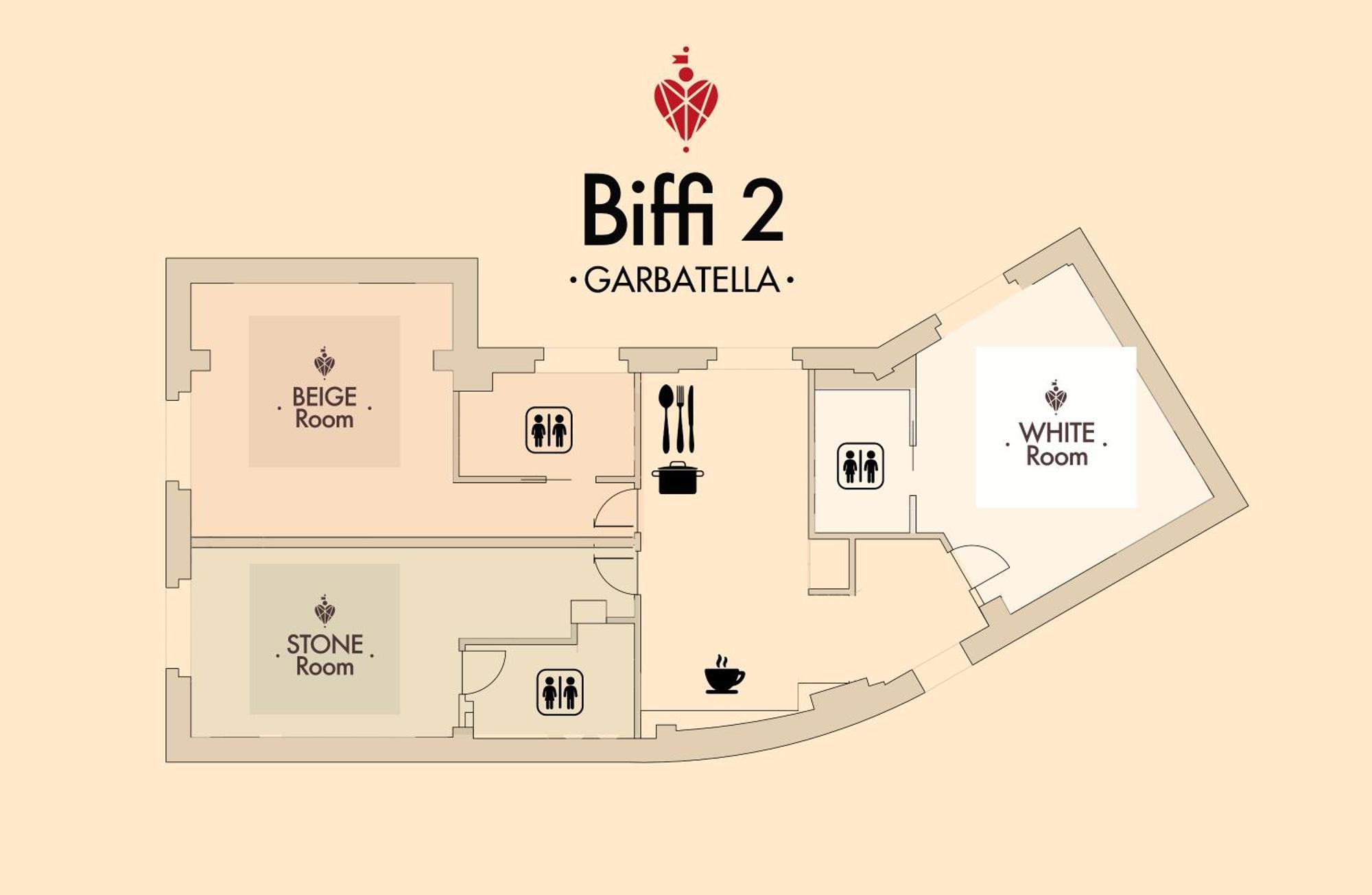 Biffi 2 - Garbatella Rooms Rom Exterior foto